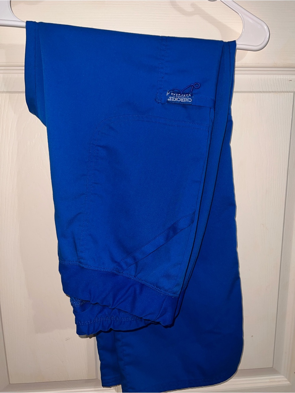 Cherokee Bright Blue Medical Scrub Pants